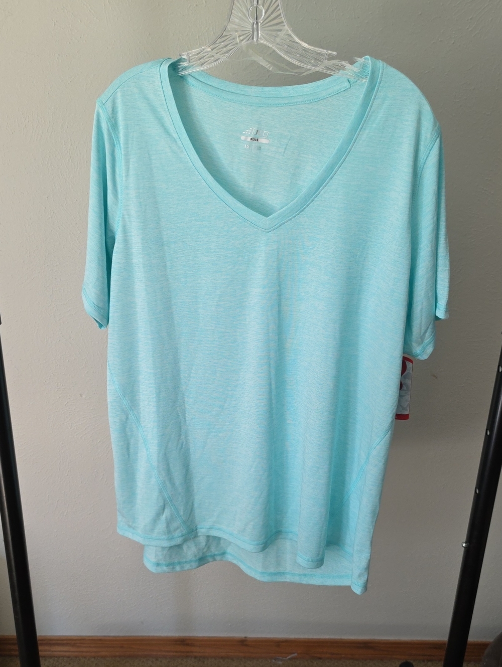 NWT - BCG Light Blue V-Neck Women’s Top 1X